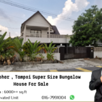 #Taman_Johor,Tampoi Super Size Bungalow House 2-Storey Renovated Unit 🔥🔥🔥 Land Size 6000++ sq.ft . ✅ 4+1 Bedrooms & 3 Bathroom ✅ International Lot ✅ Corner Lot ✅ Facing North West Good Condition Freehold Renovated Bungalow House . Asking Price Rm1.0mil . Contact Dennis : 0167991004 https://dennispeh.wasap.my