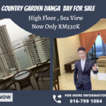 Country Garden Danga Bay #BayPoint ! High Floor, Sea View Unit Super Sale , Below Market Price . ✅ Bedrooms : 2 ✅ Bathrooms : 2