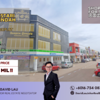 Nusa Bestari 2-Storey 22x70 Tenanted Shop @Bukit Indah at Bukit Indah, Johor Bahru, Johor, Malaysia for 1550000