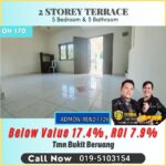 [Sale] 5 Room 2 Sty Below Value 17.4% ROI 7.9% MMU UTeM Bukit Beruang