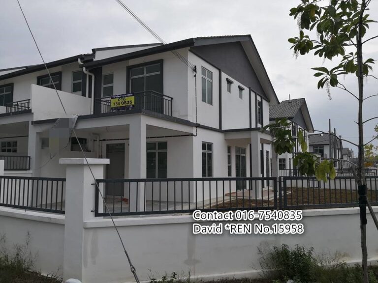 Taman Pulai Mutiara 2Storey CornerLot Terrace House @Pulai Scientex