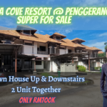 Sebana Cove Resort @ Penggerang 2 Unit Townhouse Market Price Rm1.4 mil , Now Only Rm700k Both