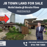 #JB_Town_Area Land For Sale🔥🔥🔥 Straits View @ Johor Bahru